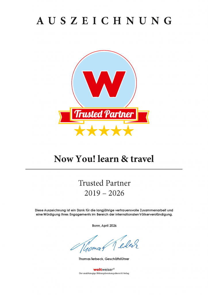 weltweiser - trusted partner - now you learn and travel
