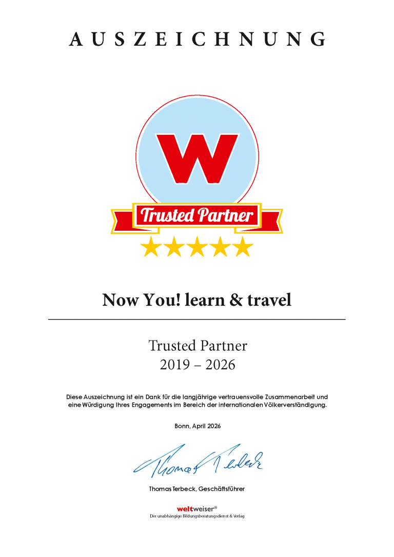 weltweiser - trusted partner - now you learn and travel